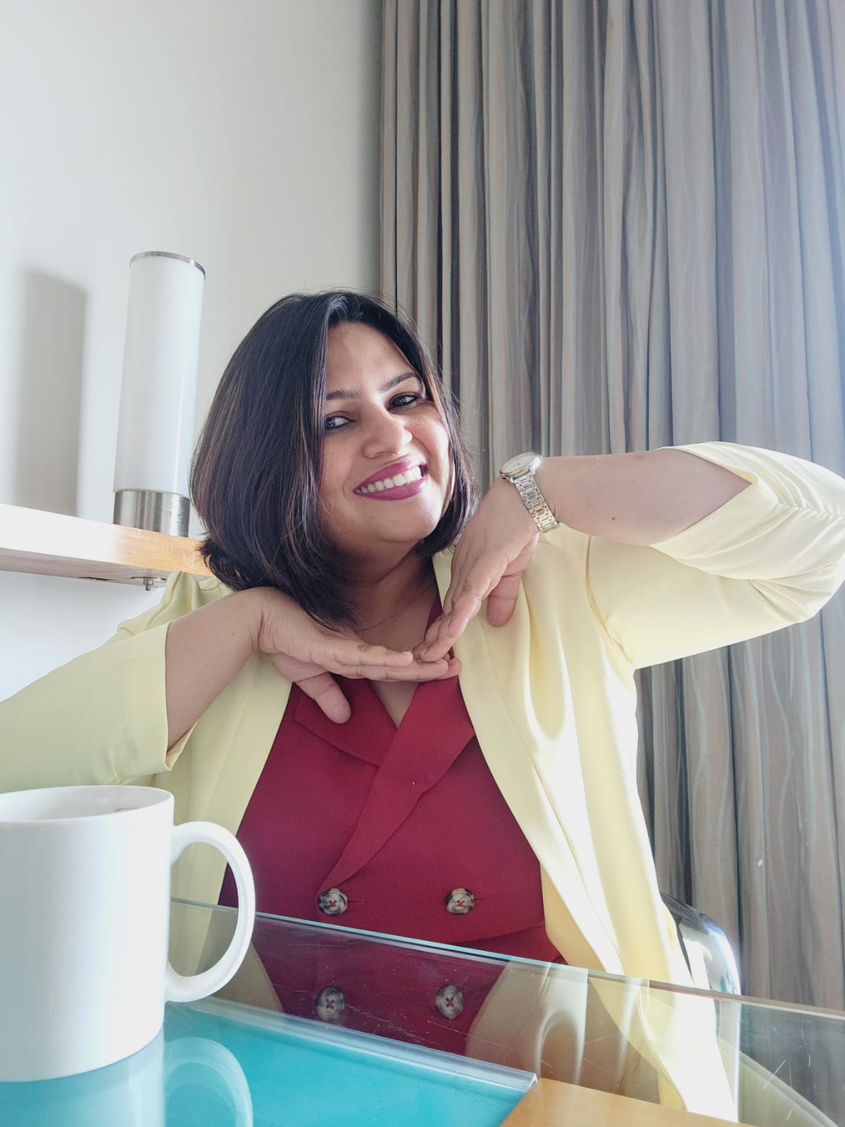 Usha Singh, founder of Rise2Calm
